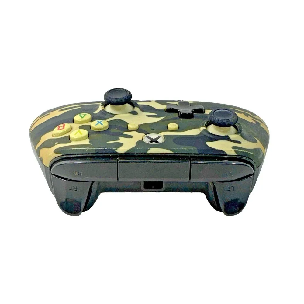 PowerA Camouflage Xbox One Wired Controller Model 1508487-03 Tested